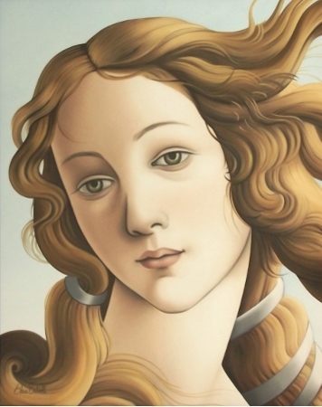 Nascita di Venere, particolare - Sandro Botticelli